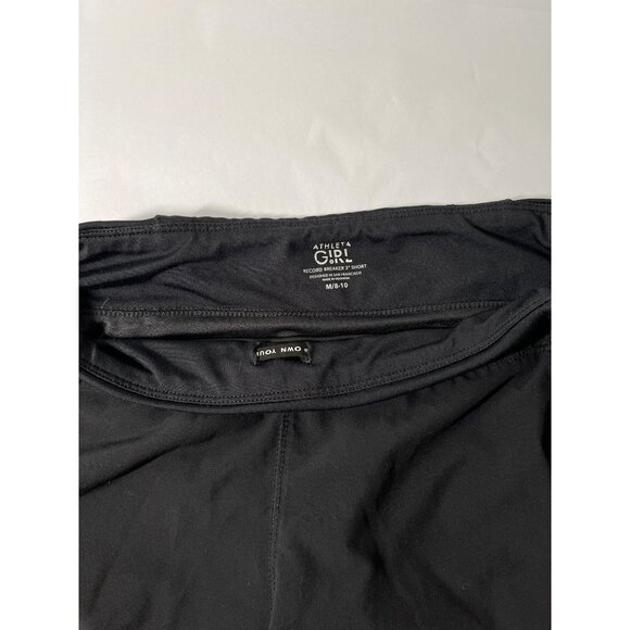 Athleta Girl Record Breaker 3” short Black S/7 - Picture 5 of 7
